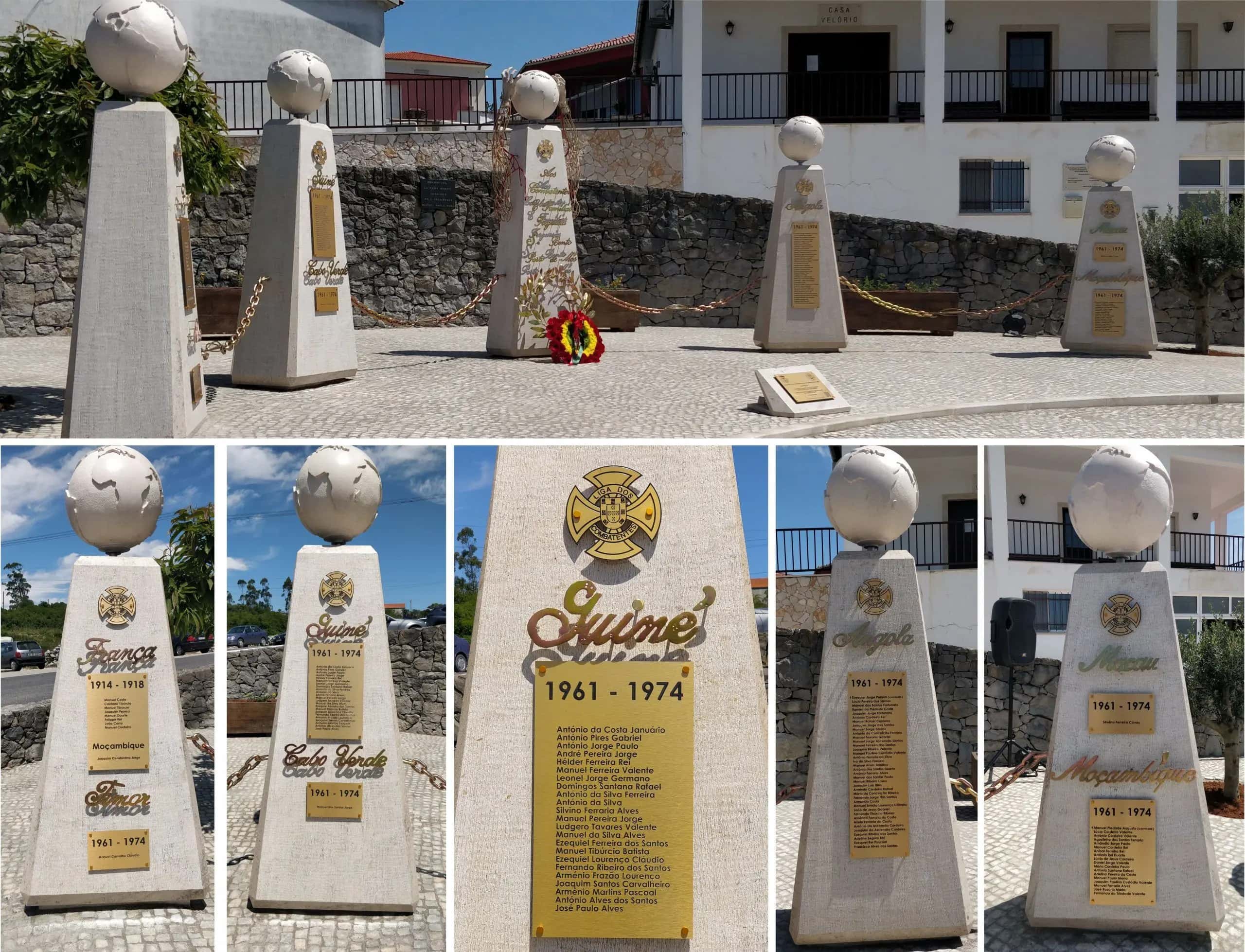 Placa comemorativa para monumento em luxbond