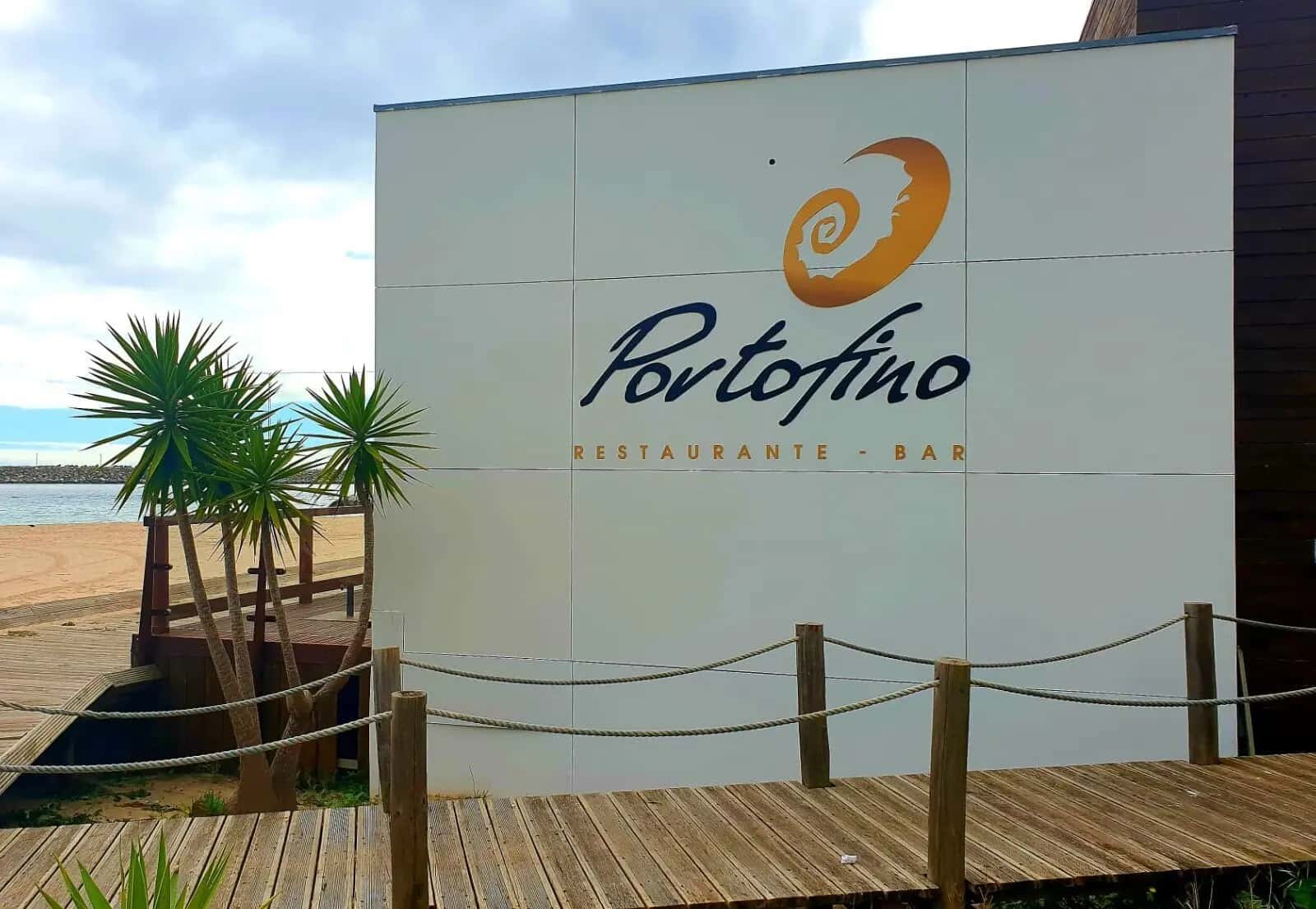 Letras para fachada de restaurante