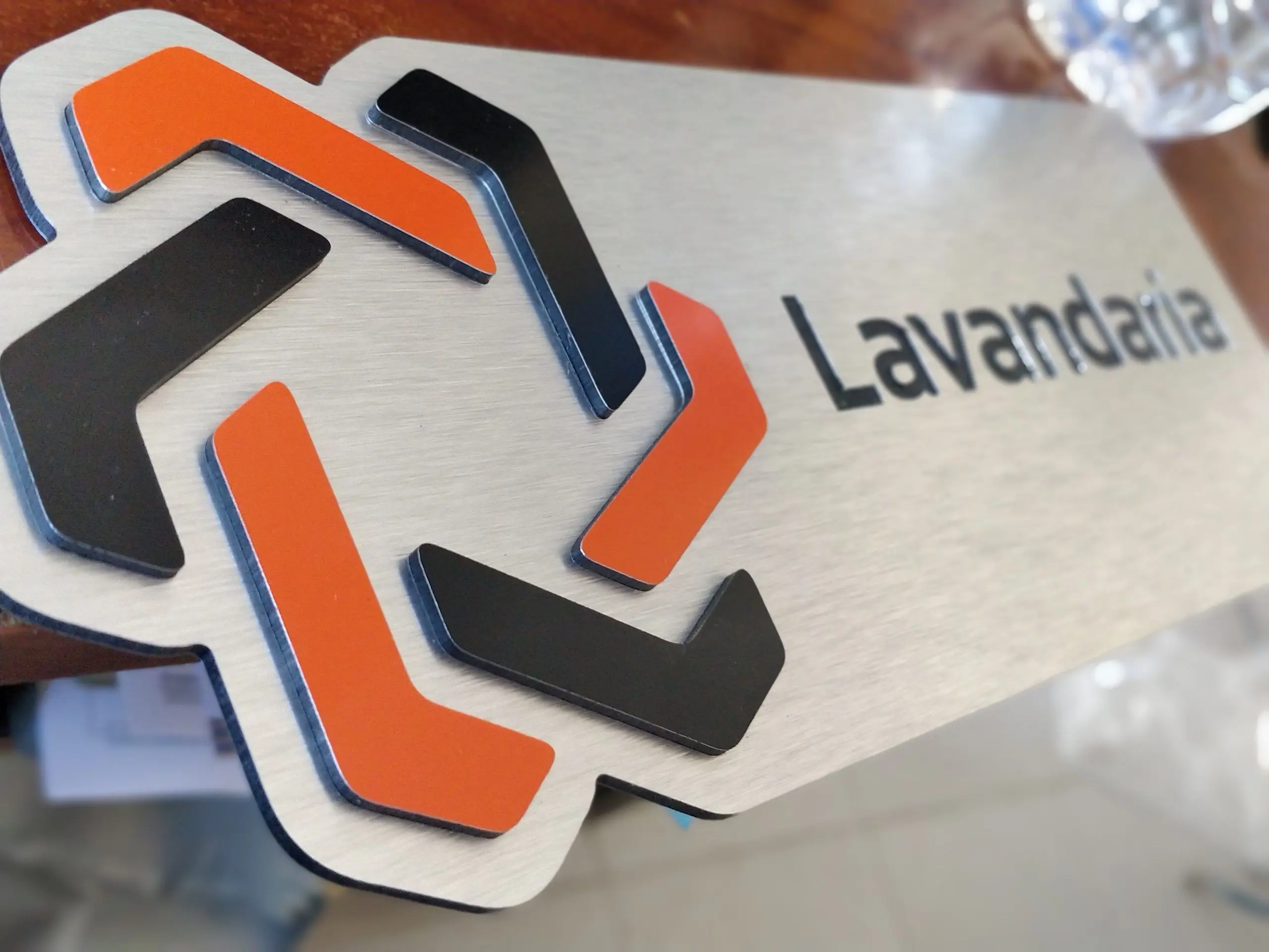 Sinalética indicativa de espaços