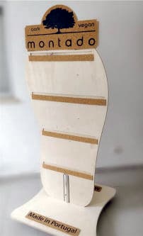 Expositores personalizados fabricados em corte CNC