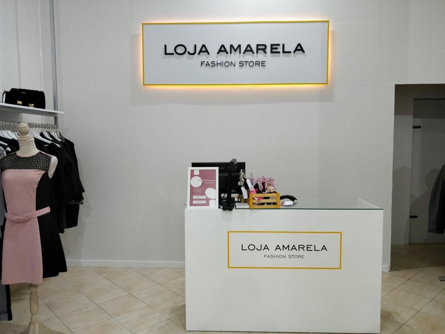 Reclame em pvc para loja